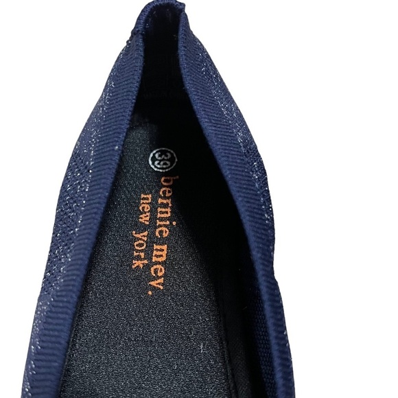 Bernie Mev. Women’s Comfort Blue slip on flats Size 39 - Picture 8 of 9